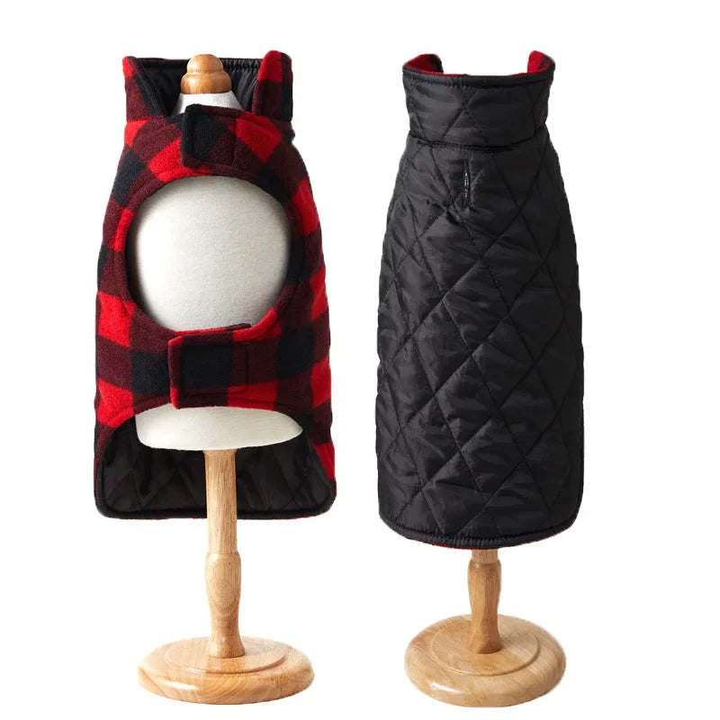 Pet Dog Coat Winter Dog Clothes Warm Fleece Puppy Vest French Bulldog Clothing York Maltese Costume For Small Dogs Cats Jacket