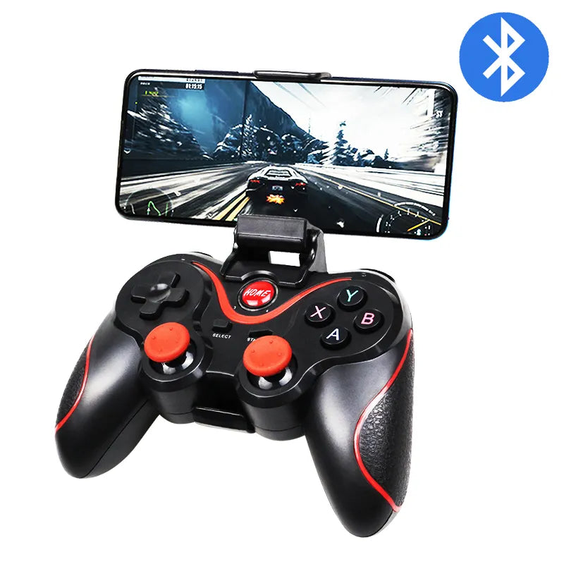 Terios T3 Support Bluetooth Gamepad For Android Phone PC Joystick Controle Wireless Game Controller For Switch/PS3 Accessorie