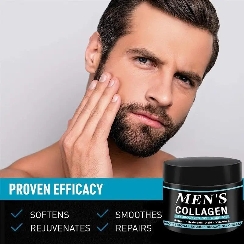 Men's Face Cream Anti-wrinkle Firming Shrink Pores Whitening Day Cream Hyaluronic Acid Moisturizing Menen Lift Skin Care