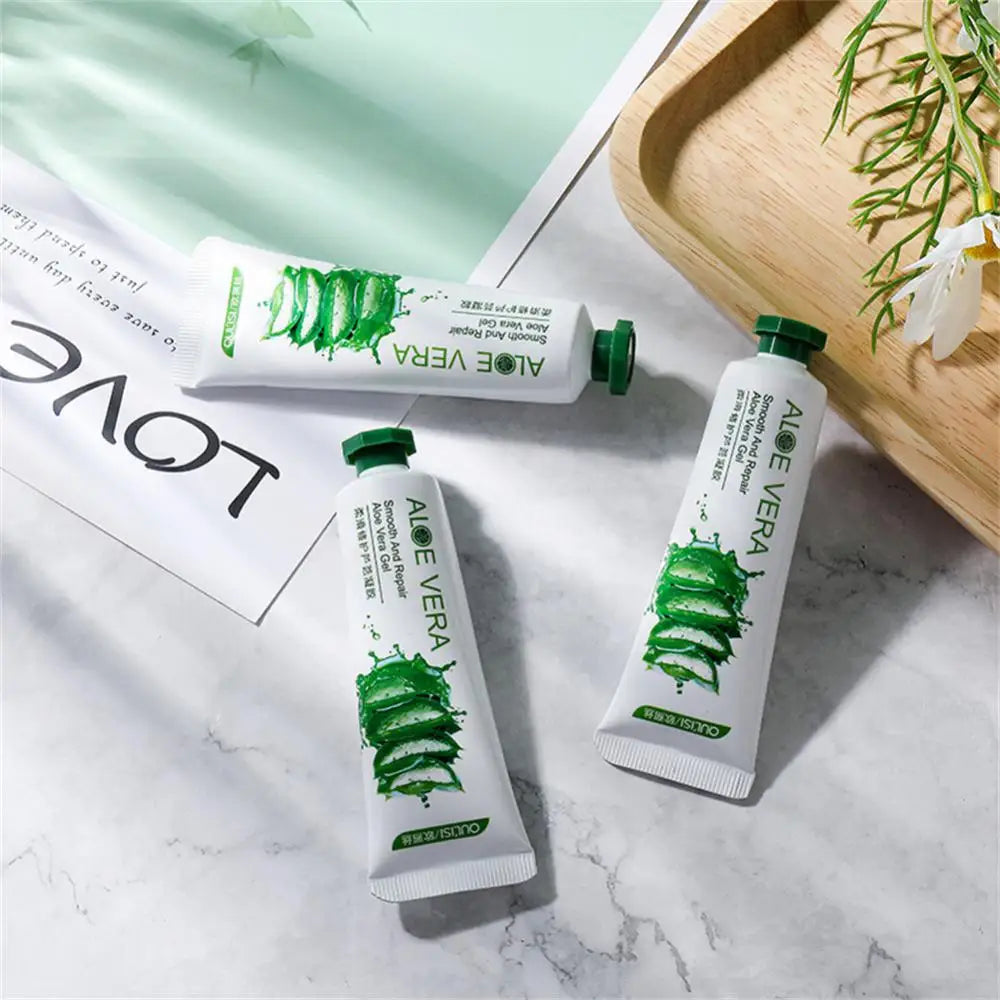 OULISI 30g Aloe Vera Gel Moisturizing Hydrating Repair Face Sunburn Acne Treatments Cream Men's And Women's Face Skin Care
