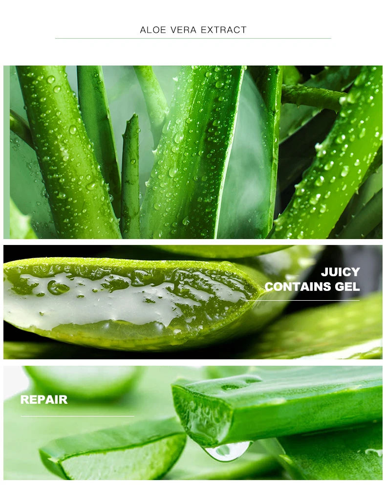 OULISI 30g Aloe Vera Gel Moisturizing Hydrating Repair Face Sunburn Acne Treatments Cream Men's And Women's Face Skin Care